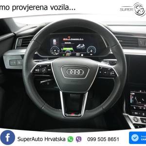 Audi e-tron 55 quattro Aut. S line 408 KS, ZRAČNI+LED+KAM+GR SJED+VIRT