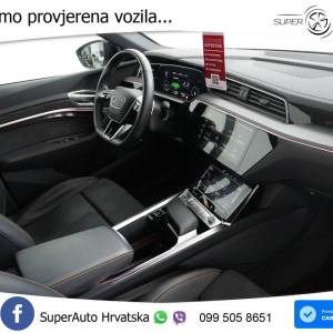 Audi e-tron 55 quattro Aut. S line 408 KS, ZRAČNI+LED+360+GR SJED+VIRT+ASIST