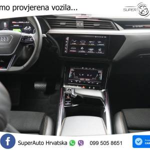 Audi e-tron 55 quattro Aut. S line 408 KS, ZRAČNI+LED+360+GR SJED+VIRT+ASIST