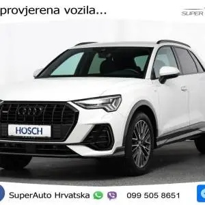 Audi Q3 35 TDI quattro S tronic 2x S line 150 KS, ACC+KAM+GR SJED+VIRT+NAVI
