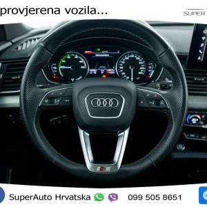 Audi Q5 50 TFSIe quattro S tronic 2xS line 299 KS, LED+ACC+GR SJED+KAM+VIRT+PDC