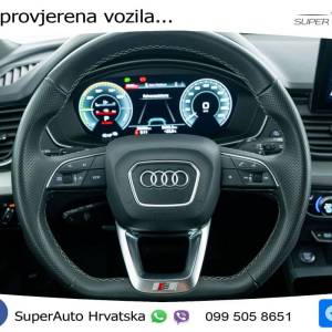 Audi Q5 50 TFSIe quattro S tronic 2xS line 299 KS, KAM+GR SJED+VIRT+NAVI