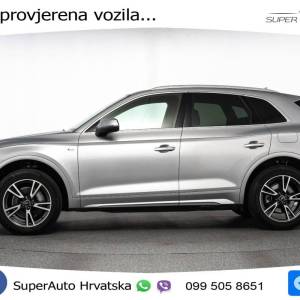 Audi Q5 50 TFSIe quattro S tronic 2xS line 299 KS, KAM+GR SJED+VIRT+NAVI