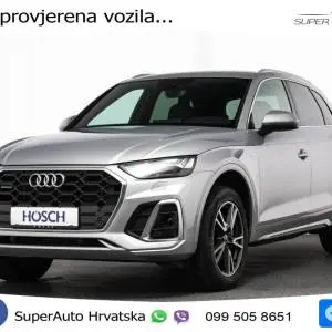 Audi Q5 50 TFSIe quattro S tronic 2xS line 299 KS, KAM+GR SJED+VIRT+NAVI
