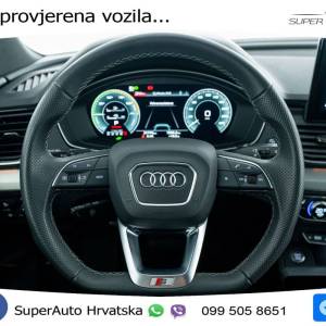 Audi Q5 SB 50 TFSIe quattro S tronic 2xS line 299 KS, 360+GR SJED+VIRT+NAVI