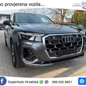 Audi Q7 50 TDI quattro Aut. S line 286 KS, PANO+ZRAČ+360+GR SJED+ACC+KEY+LANE