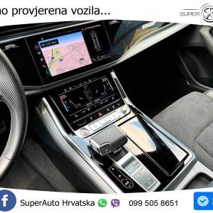 Audi Q8 50 TDI quattro Aut. S line 286 KS, PANO+ZRAČ+360+GR SJED+ACC+KEY+LANE