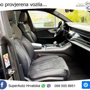 Audi Q8 50 TDI quattro Aut. S line 286 KS, PANO+ZRAČ+360+GR SJED+ACC+KEY+LANE