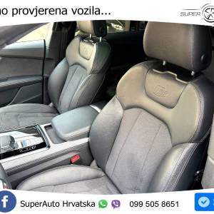 Audi Q8 50 TDI quattro Aut. S line 286 KS, PANO+ZRAČ+360+GR SJED+ACC+KEY+LANE