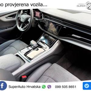 Audi Q8 50 TDI quattro Aut. S line 286 KS, PANO+ZRAČ+360+GR SJED+ACC+KEY+LANE