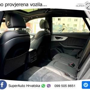 Audi Q8 50 TDI quattro Aut. S line 286 KS, PANO+ZRAČ+360+GR SJED+ACC+KEY+LANE