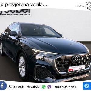 Audi Q8 50 TDI quattro Aut. S line 286 KS, PANO+ZRAČ+360+GR SJED+ACC+KEY+LANE