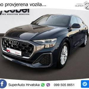 Audi Q8 50 TDI quattro Aut. S line 286 KS, PANO+ZRAČ+360+GR SJED+ACC+KEY+LANE