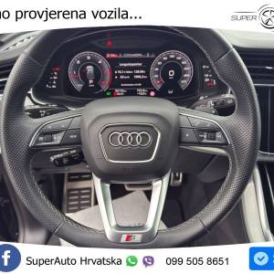 Audi Q8 50 TDI quattro Aut. S line 286 KS, PANO+360+KEY+GR SJED+VIRT+LANE