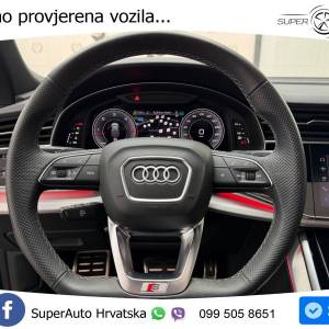 Audi Q8 50 TDI quattro Aut. S line 286 KS, ZRAČNI+MATRIX+PANO+GR SJED+360°+B&O