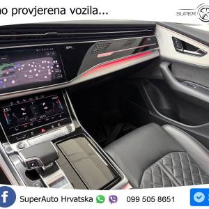 Audi Q8 50 TDI quattro Aut. S line 286 KS, ZRAČNI+MATRIX+PANO+GR SJED+360°+B&O