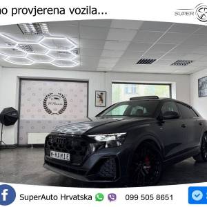 Audi Q8 50 TDI quattro Aut. S line 286 KS, ZRAČNI+MATRIX+PANO+GR SJED+360°+B&O