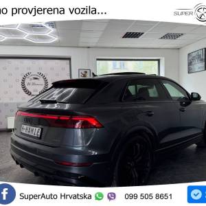 Audi Q8 50 TDI quattro Aut. S line 286 KS, ZRAČNI+MATRIX+PANO+GR SJED+360°+B&O