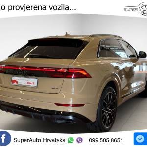 Audi Q8 50 TDI quattro Aut. S line 286, PANO+ZRAČ+360+GR SJED+ACC+KEY+LANE