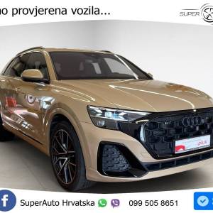 Audi Q8 50 TDI quattro Aut. S line 286, PANO+ZRAČ+360+GR SJED+ACC+KEY+LANE