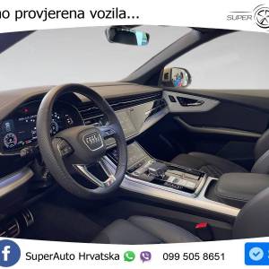 Audi Q8 50 TDI quattro Aut. S line 286, PANO+ZRAČ+360+GR SJED+ACC+KEY+LANE