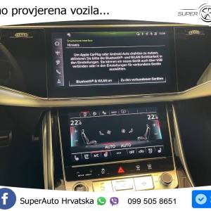 Audi Q8 50 TDI quattro Aut. S line 286, PANO+ZRAČ+360+GR SJED+ACC+KEY+LANE