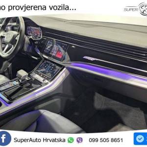 Audi Q8 50 TDI quattro Aut. S Line 286 KS, PANO+ZRAČ+360+GR SJED+ACC+KEY+LANE