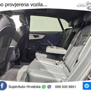 Audi Q8 50 TDI quattro Aut. S Line 286 KS, PANO+ZRAČ+360+GR SJED+ACC+KEY+LANE