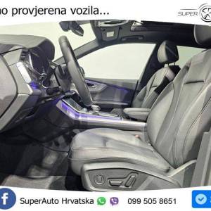 Audi Q8 50 TDI quattro Aut. S Line 286 KS, PANO+ZRAČ+360+GR SJED+ACC+KEY+LANE
