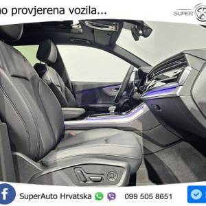 Audi Q8 50 TDI quattro Aut. S Line 286 KS, PANO+ZRAČ+360+GR SJED+ACC+KEY+LANE