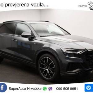 Audi Q8 50 TDI quattro tiptronic S line 286 KS, ZRAČ+KEY+GR SJED+VIRT+LANE