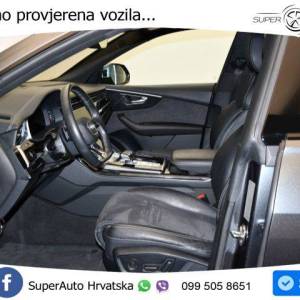 Audi Q8 50 TDI quattro tiptronic S line 286 KS, ZRAČ+KEY+GR SJED+VIRT+LANE