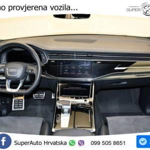Audi Q8 50 TDI quattro tiptronic S line 286 KS, ZRAČ+KEY+GR SJED+VIRT+LANE