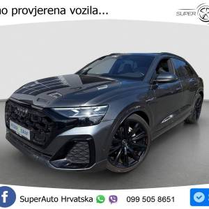 Audi Q8 50 TDI quattro tiptronic S line 286 KS, PANO+ZRAČ+360+GR SJED+ACC+LANE