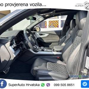 Audi Q8 50 TDI quattro tiptronic S line 286 KS, PANO+ZRAČ+360+GR SJED+ACC+LANE