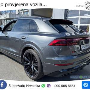 Audi Q8 50 TDI quattro tiptronic S line 286 KS, PANO+ZRAČ+360+GR SJED+ACC+LANE