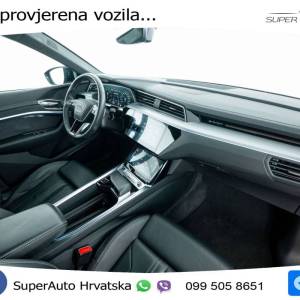 Audi Q8 e-tron 55 SB quattro 2x S line 408 KS, ZRAČNI+ACC+360+GR SJED+PANO+HEAD