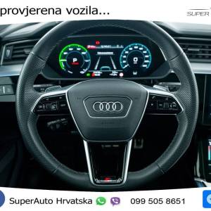 Audi Q8 e-tron 55 SB quattro 2x S line 408 KS, ZRAČNI+ACC+360+GR SJED+PANO+HEAD