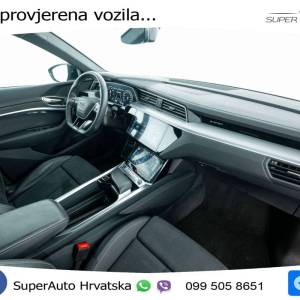 Audi Q8 e-tron 55 SB quattro 2x S line 408 KS, ZRAČNI+360+GR SJED+PANO+HEAD