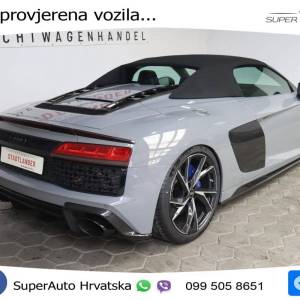 Audi R8 Spyder 5.2 FSI V10 quattro Aut. Performance 620 KS, VIRT+KAM+GR SJED+TEM