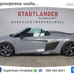 Audi R8 Spyder 5.2 FSI V10 quattro Aut. Performance 620 KS, VIRT+KAM+GR SJED+TEM