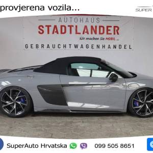 Audi R8 Spyder 5.2 FSI V10 quattro Aut. Performance 620 KS, VIRT+KAM+GR SJED+TEM