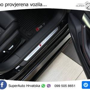 Audi RS7 4.0 TFSI V8 quattro Aut. 600 KS, ZRAČNI+ACC+360+GR SJED+PANO+HEAD+ASIST