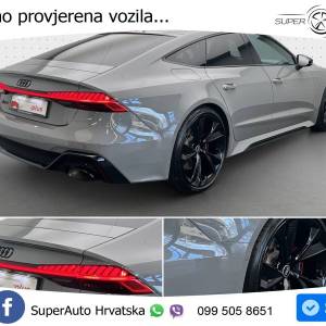 Audi RS7 SB 4.0 TFSI V8 quattro Aut. 600 KS, ZRAČNI+ACC+360+4xGR SJED+PANO+HEAD