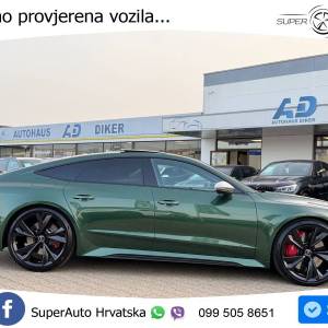 Audi RS7 SB 4.0 TFSI V8 quattro Aut. 600 KS, ZRAČNI+ACC+360+GR SJED+PANO+HEAD