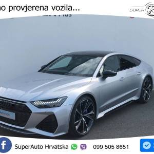 Audi RS7 SB performance 4.0 TFSI V8 quattro Aut. 630 KS, ZRAČNI+4xGR SJED+360