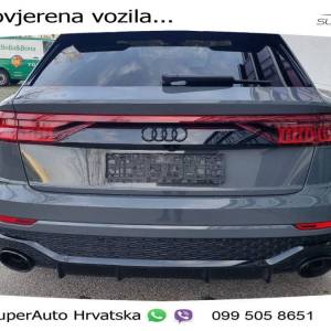Audi RSQ8 4.0 TFSI quattro Aut. 600 KS, PANO+ZRAČ+360+GR SJED+ACC+KEY+VIRT+LANE