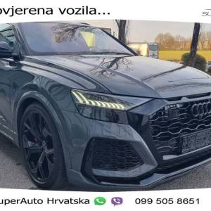 Audi RSQ8 4.0 TFSI quattro Aut. 600 KS, PANO+ZRAČ+360+GR SJED+ACC+KEY+VIRT+LANE