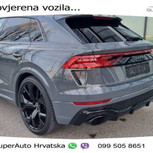 Audi RSQ8 4.0 TFSI quattro Aut. 600 KS, PANO+ZRAČ+360+GR SJED+ACC+KEY+VIRT+LANE