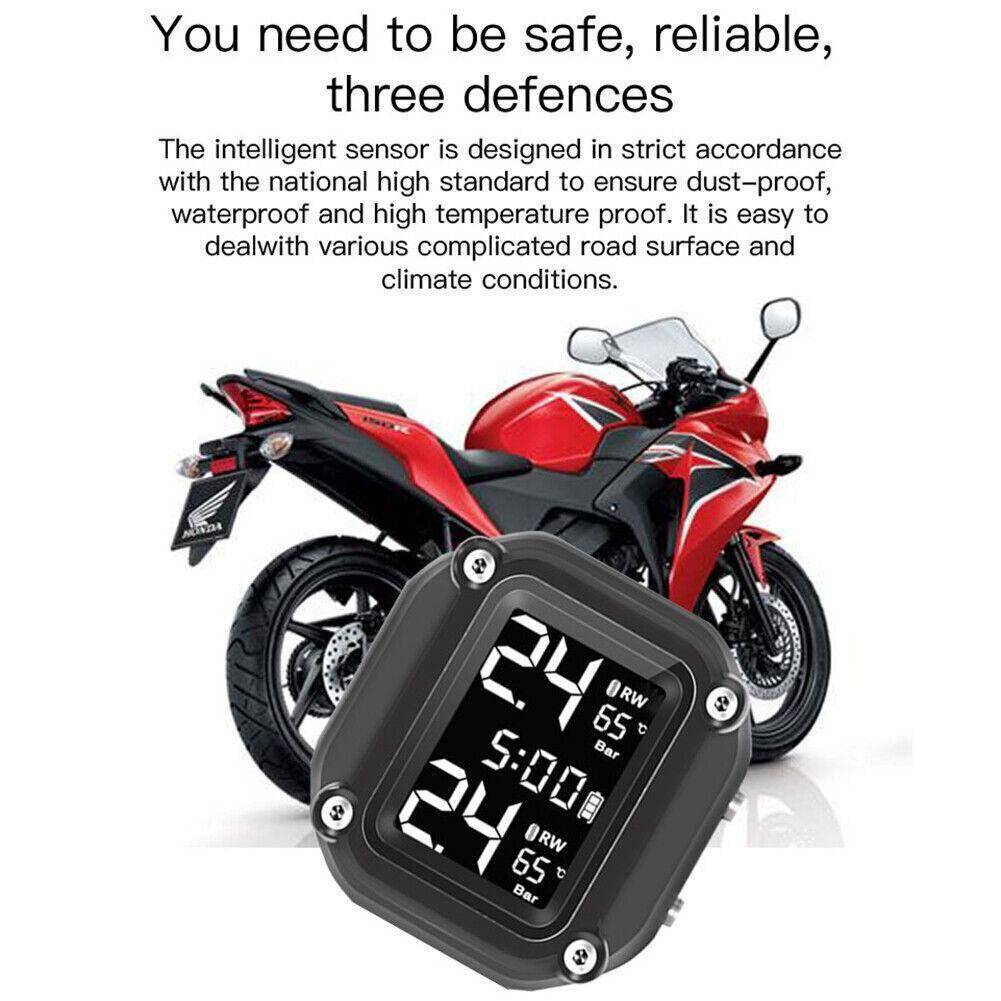 Bežični monitor pritiska guma za Motor ili bicikl